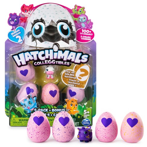 Hatchimals CollEGGtibles Season 2 - 4-Pack with Bonus